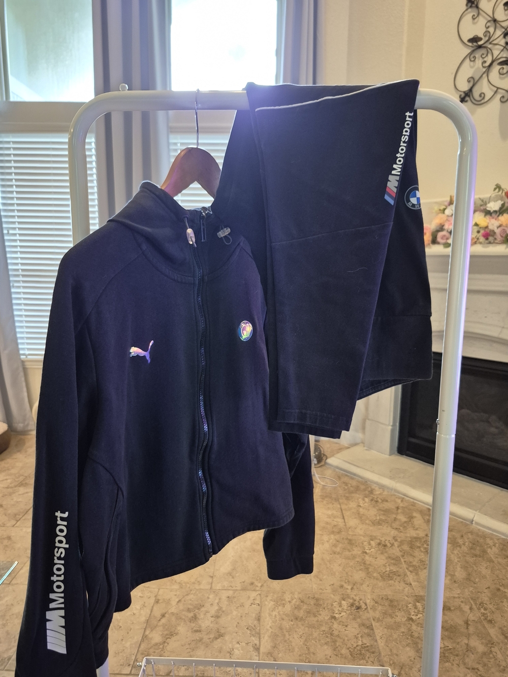 Puma - BMW Black Motorsport Hoodie Jacket and Pants